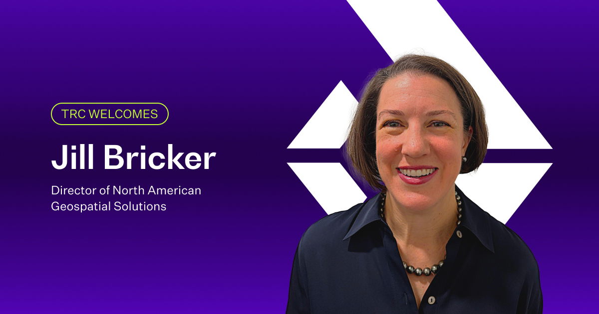 Jill Bricker Joins TRC as Director of North American Geospatial Solutions
